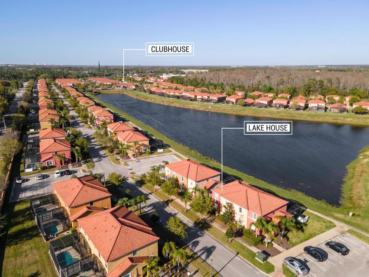 4Br Townhome With Lake View - Bl481 Kissimmee Dış mekan fotoğraf