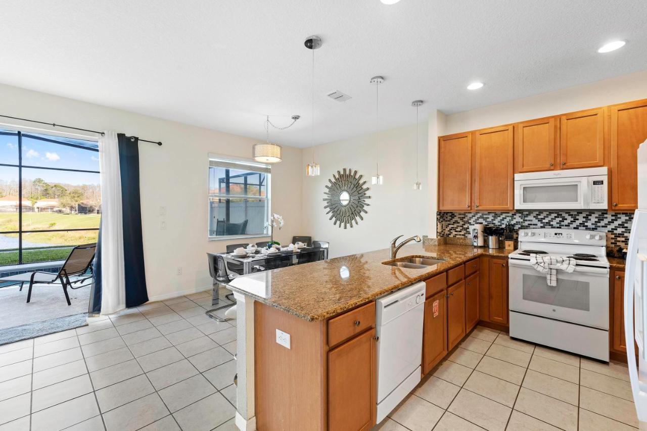 4Br Townhome With Lake View - Bl481 Kissimmee Dış mekan fotoğraf