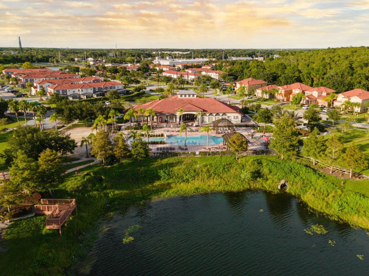 4Br Townhome With Lake View - Bl481 Kissimmee Dış mekan fotoğraf