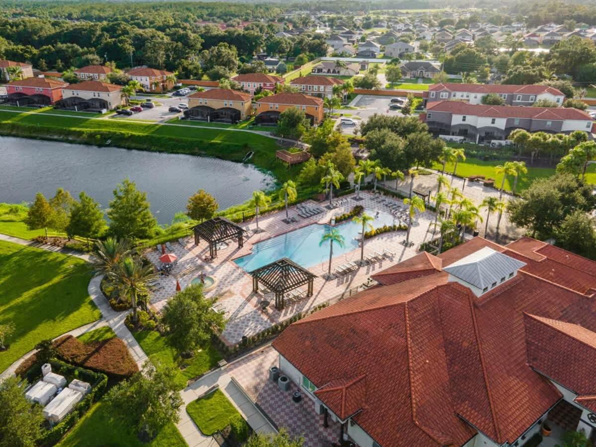 4Br Townhome With Lake View - Bl481 Kissimmee Dış mekan fotoğraf