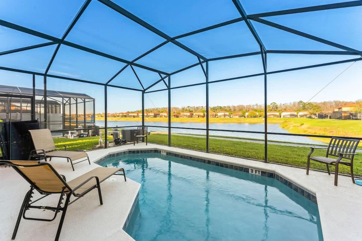 4Br Townhome With Lake View - Bl481 Kissimmee Dış mekan fotoğraf